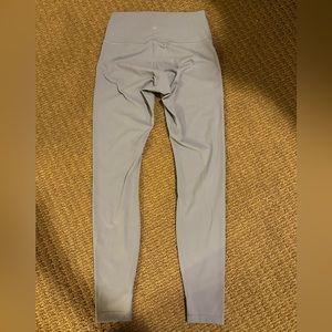 Lululemon wunder train high rise leggings 28”, dusty blue, size 8